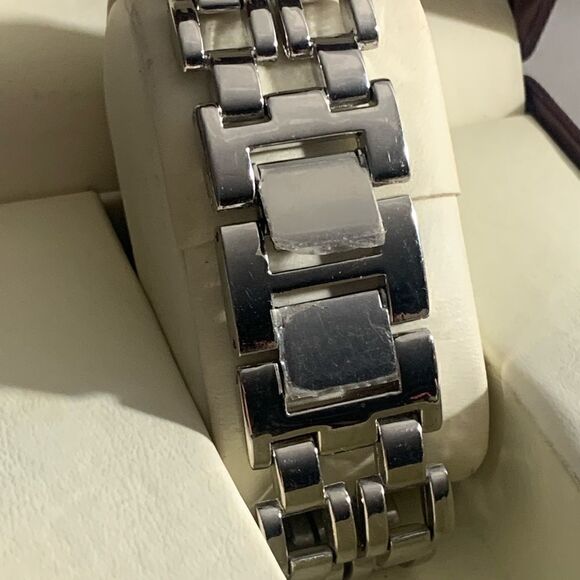 New York & Co Silvertone Quartz Watch - Picture 4 of 4